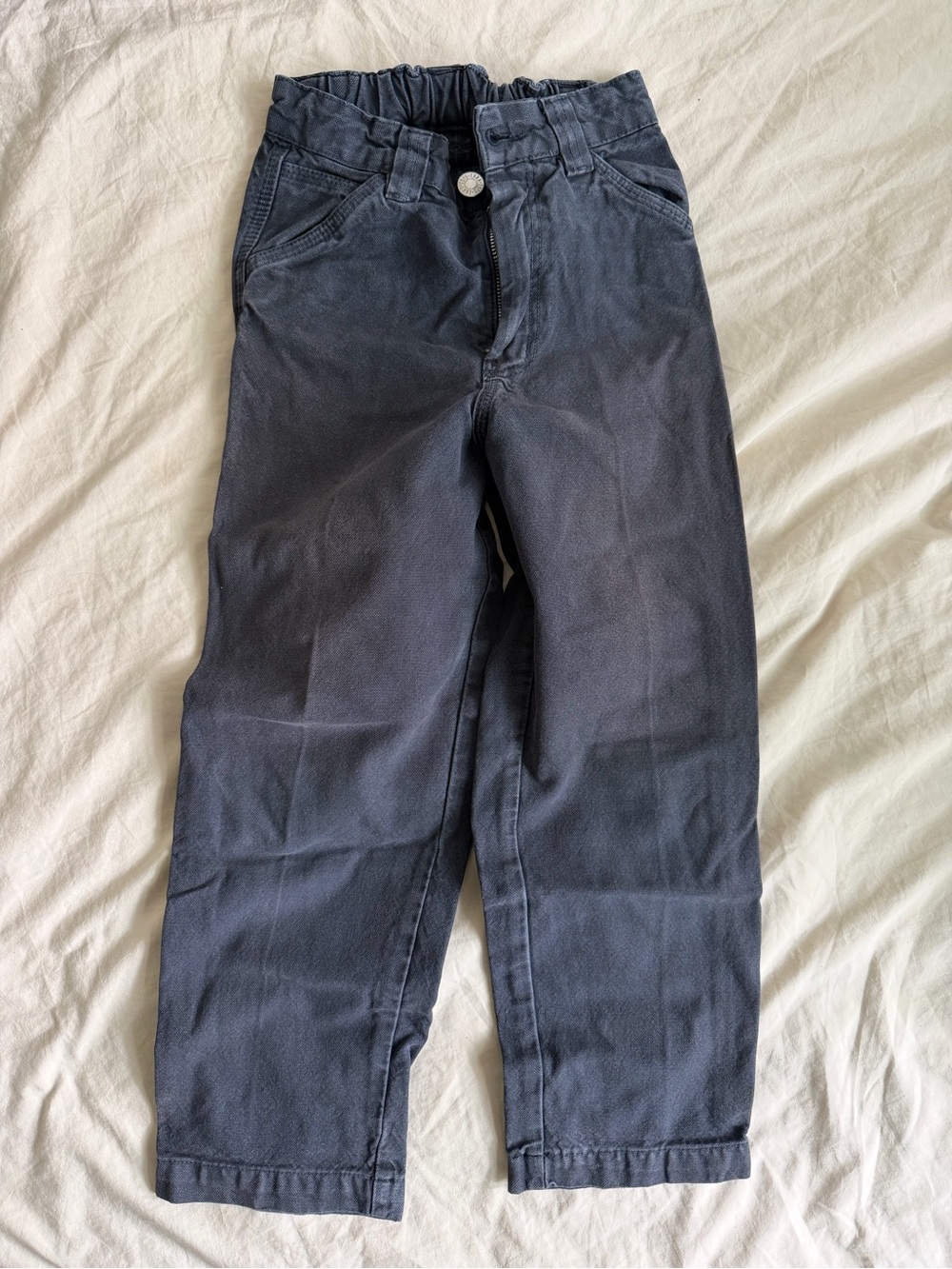 Zara Navy Blue Kids Pants